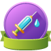 A syringe icon