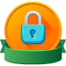 A padlock icon