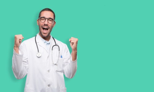 A happy nurse