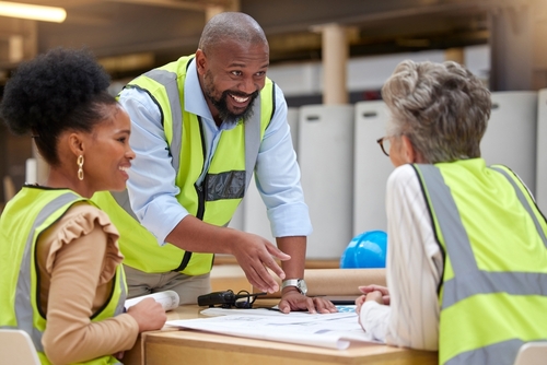 Construction team collaboration