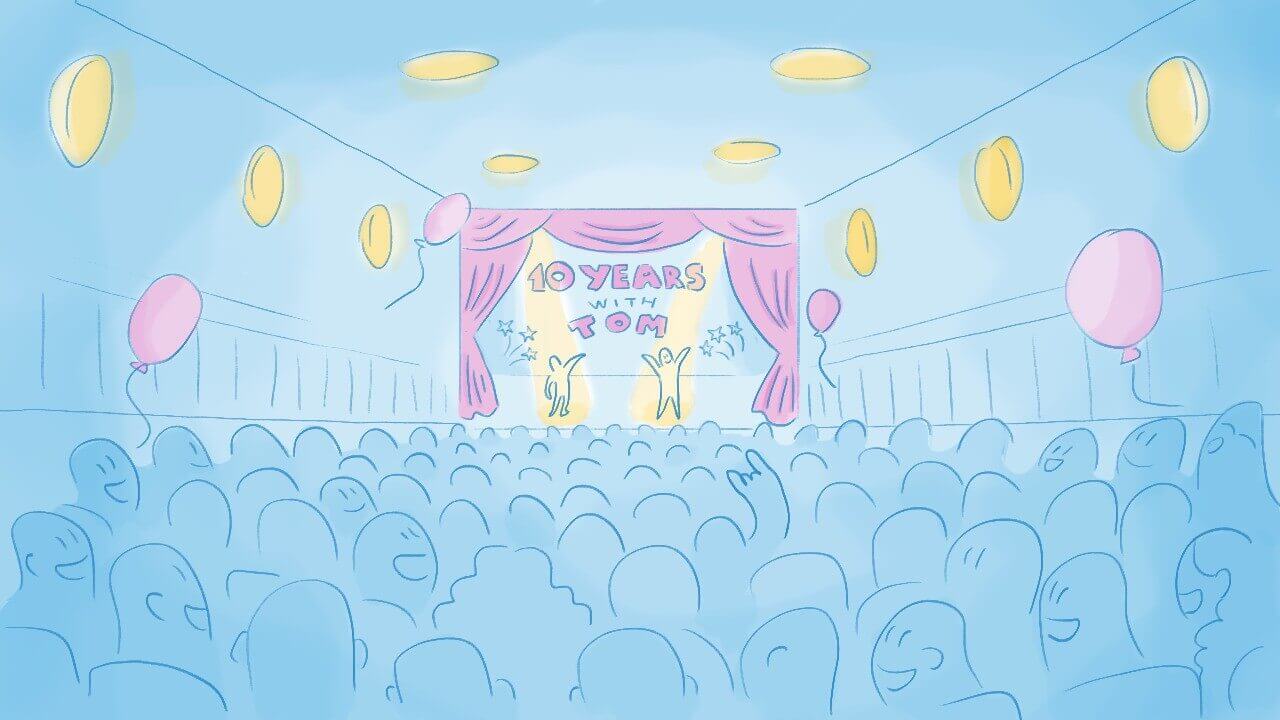 An anniversary party