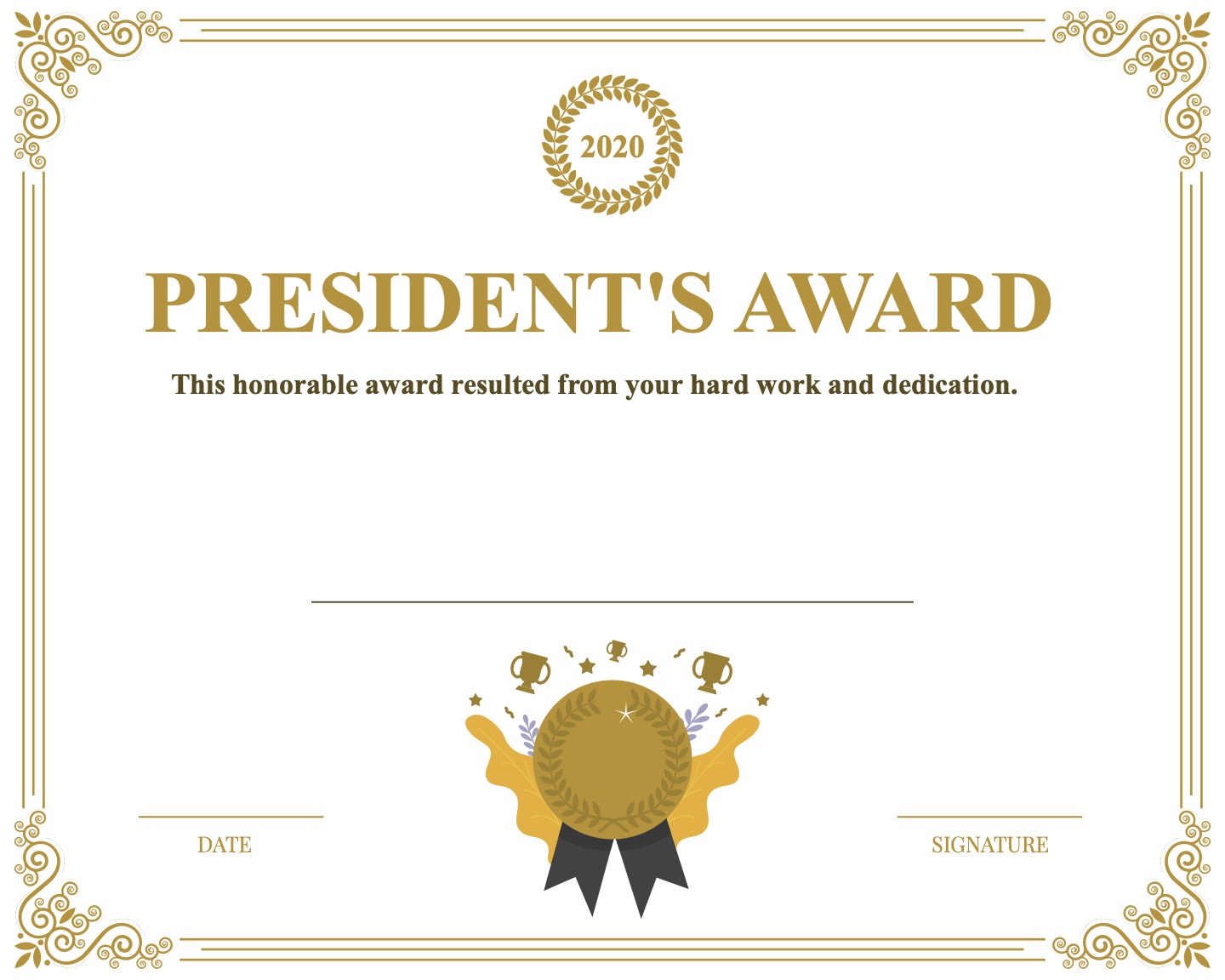 10 Amazing Award Certificate Templates in 2021 Recognize