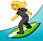 Surf emoji